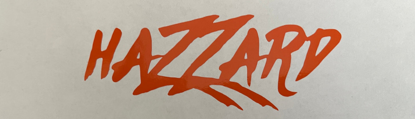 Hazzard Sticker (Small)