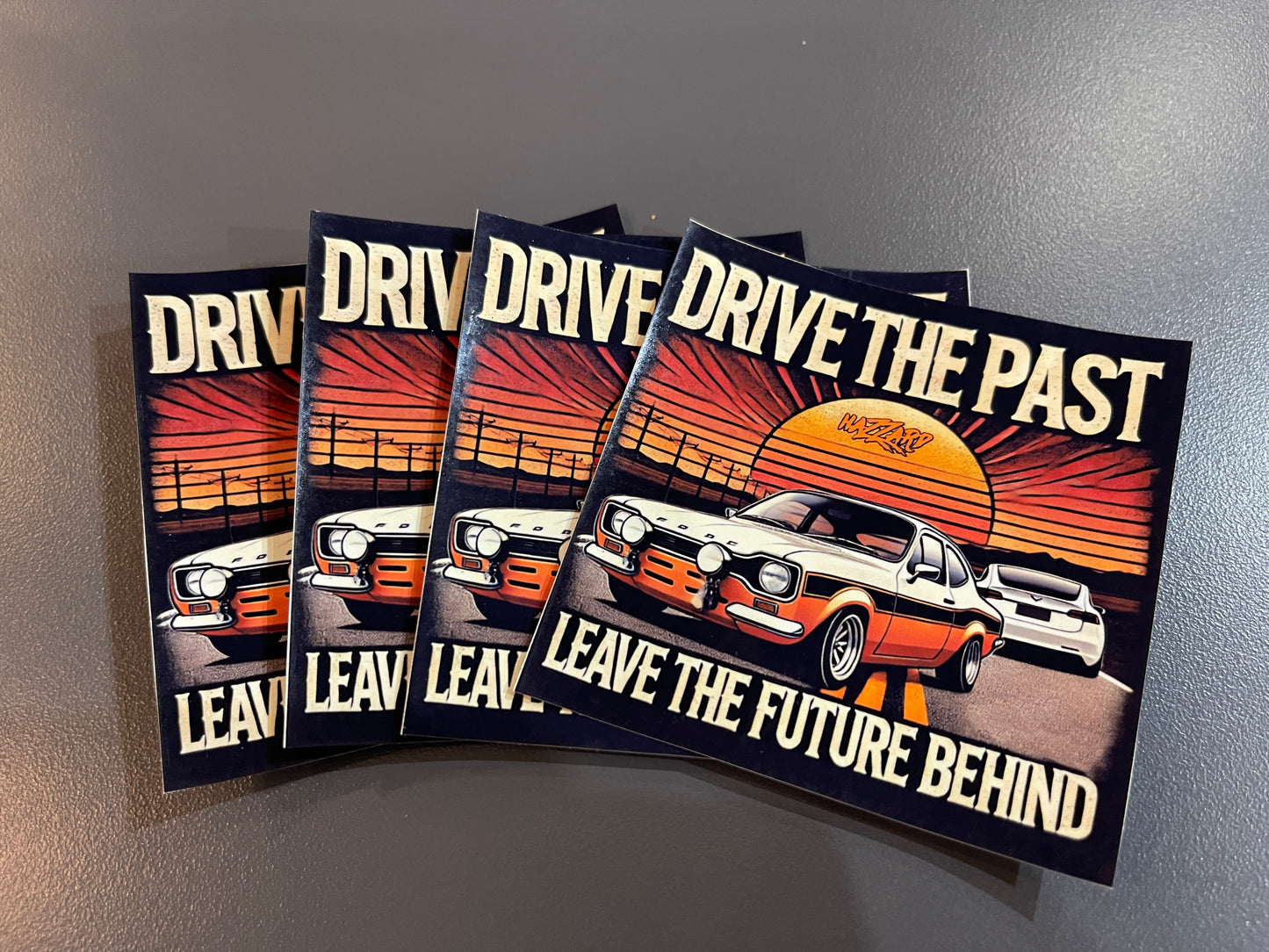 Drive The Past sticker
