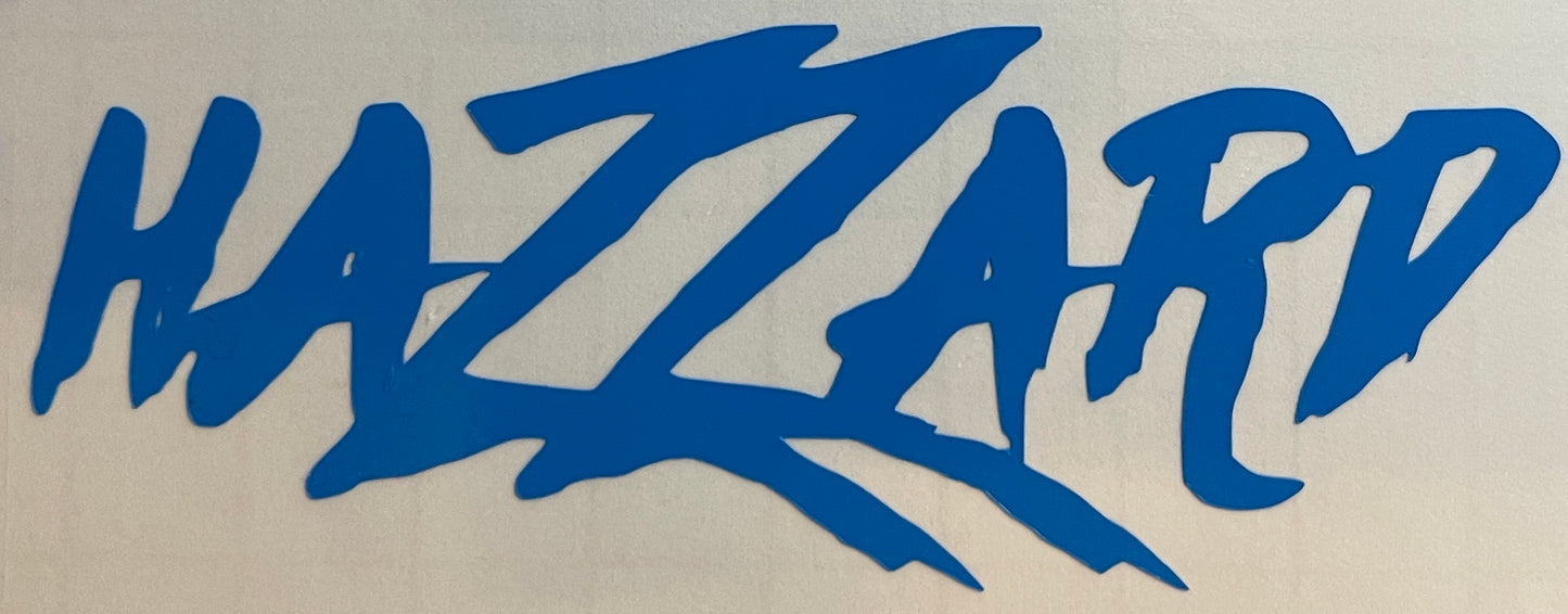 Hazzard Sticker (Small)